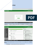 TP-Link Router Settings