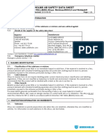 Uddeholms Ab Safety Data Sheet: UDDEHOLM (BRUSH WELLMAN) Alloys: Moldmax®HH/LH and Weldpak®