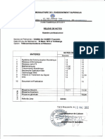 Relevé de Notes ECES 2012 PDF