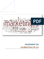 Marketing Plan: Assignment On