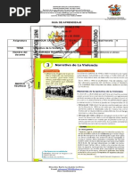 Guia 07 de Aperendizaje La Narrativa de La Violencia Grado Octavo