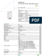 Product Data Sheet: iCT 16A 1NO 1NC 230... 240V 50Hz Contactor