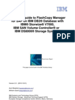 Quick Start Guide To FlashCopy MGR For SAP On DB2 Storwize SVC DS8k AIX Linux v2.3