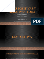 Leyes Positivas y Negataivas en México