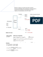 Balance de Materia Proceso Fisico