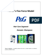 Porter's Five Force Model: Hair Care Segment Domain: Shampoos