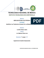 Tendencias Actuales de Los Modelos de Negocios