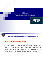 Transferencia de Beneficios