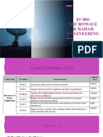 EC403: Microwave & Radar Engineering