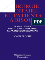 Chirurgie Dentaire Et Patients A Risque Evaluation PDF