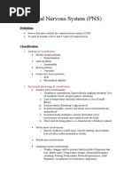 Peripheral Nervous System (PNS) : 1. Anatomical Classification