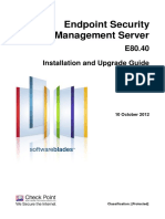 Endpoint Security Management Server: Installation and Upgrade Guide