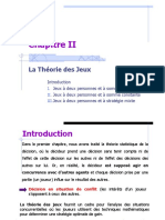 Chapitre 2 Théorie Des Jeux