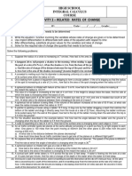 6.2 Activity 2 - Related Rates of Change