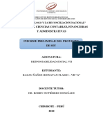 Informe Preliminar Del Proyecto de Ssu PDF