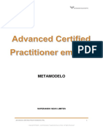 Practitioner PNL Andre Sampaio Modulo 11 Metamodelo