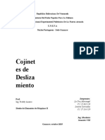 TRABAJO Cojinetes de Deslizamiento