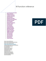 Power Query M Function Reference