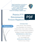 Labo de Toxicos Organicos Fijos Incompleto Falta Arreglar