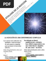 4 Etiología de La Adicción