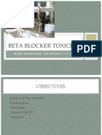 Beta Blocker Toxicity