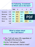 Assume The Following Investment Alternatives Which One Is The Best?