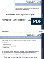 Reinforcement Project Examples: Monopole - Self Supporter - Guyed Tower