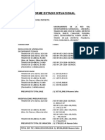 Informe Estado Situacional Obra