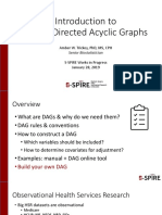 Introduction To Causal Directed Acyclic Graphs (Slides January 28, 2019) - Amber W. Trickey