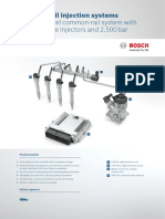 CRS 2-25 Diesel Common-Rail System With Solenoid Valve Injectors and 2,500 Bar