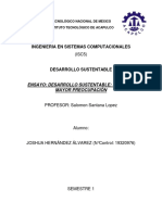 Desarrollo Sustentable Ensayo Areas PDF