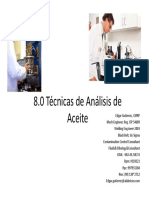 8 Tecnicas de Analisis de Aceite - Presentacion 