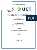 Procedimientos Tributarios