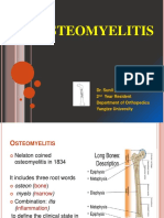 Osteomyelitis: Dr. Sunil Pahari 2 Year Resident Department of Orthopedics Yangtze University