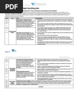 VCE Psychology: Sample Teaching Plan