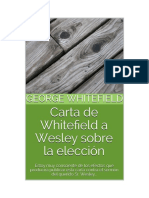 Carta de Whitefield A Wesley