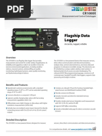 Flagship Data Logger: Measurement and Control Datalogger