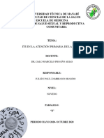 Its en Atención Primaria - Julián Paul Zambrano Obando PDF