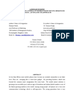 A Research Paper Impact of Marketing Stimuli On Mobile Phone Buying Behaviour of Young Indian Adults-An Efa and Cfa Approach