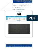 P2 Indoor SMD1515 320x160mm LED Module Specification