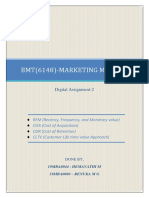 BMT (6148) - Marketing Metrics: Digital Assignment-2