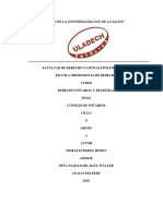 DERECHO NOTARIAL - Importancia de Colegio