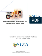 Guide To The Law and Best Practice in Fire Safety On Farms in South Africa