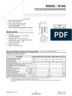 w10g - Passivated Bridge Rectifier