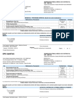 CONSULTA NO PRESENCIAL / PROGRAMA ESPECIAL (Exento de Cuota Moderadora)