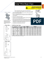 FIRST GRIP WIRE ROPE CLIPS - Crosby