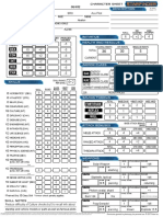 STR DEX CON INT WIS CHA: Character Name Description