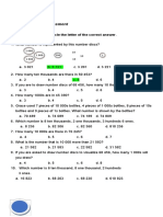 Post Assessment: Direction: Read and Encircle The Letter of The Correct Answer