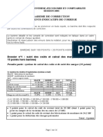 Sujet - E2 - DESCF2003 Corrigé