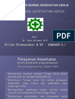 Pelayanan Kesehatan Kerja